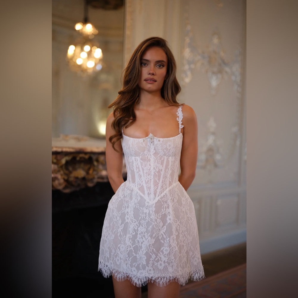 Rosie Etienne Darcy Bridal Mini Dress